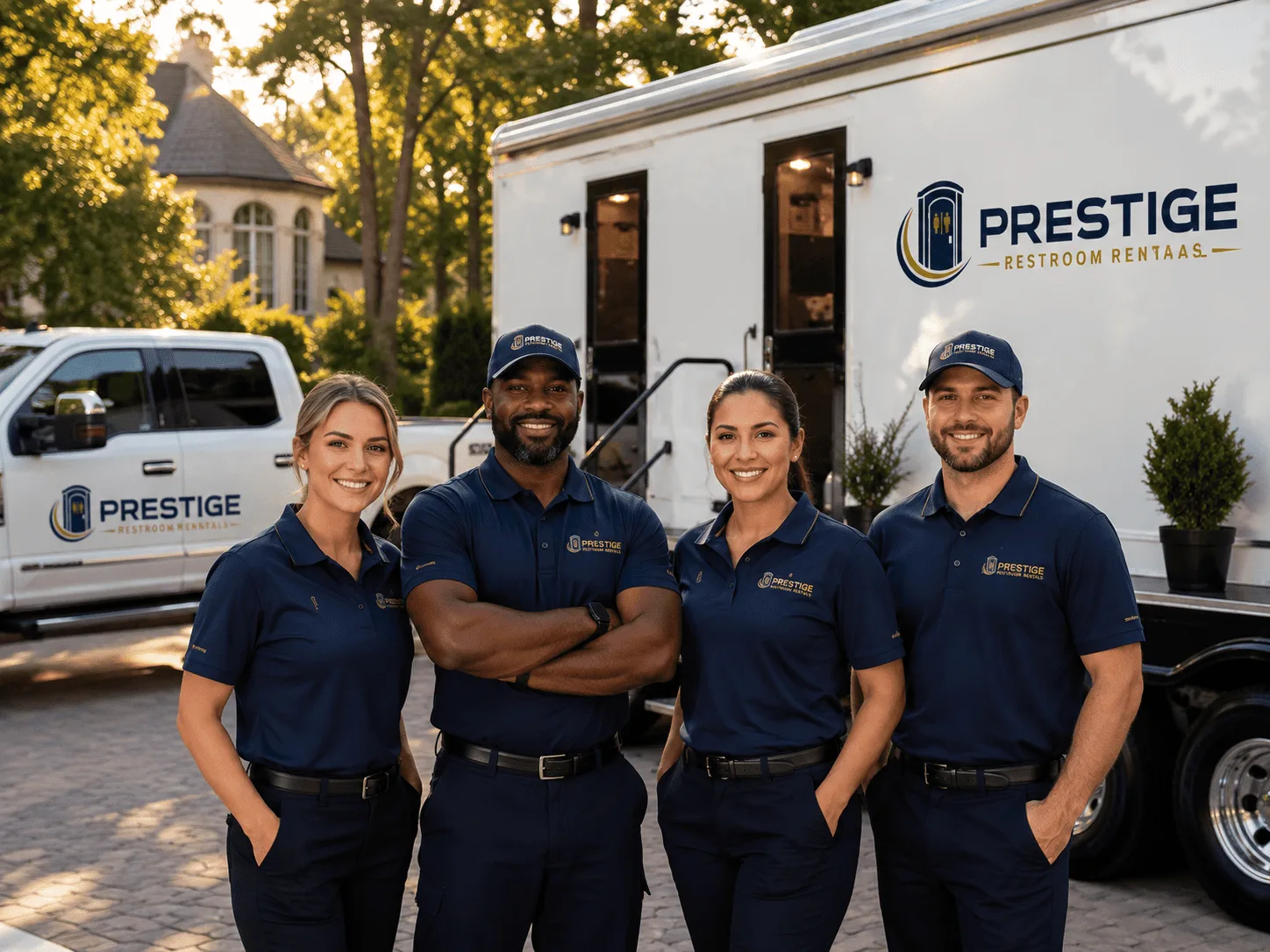 Trusted Luxury Portable Restrooms company in Hertel, WI
